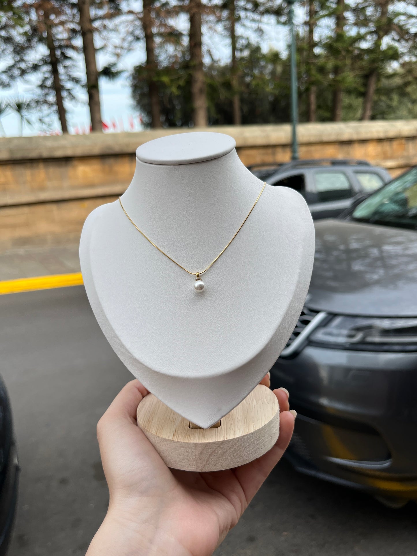 Collier Perle Élégance – Doré