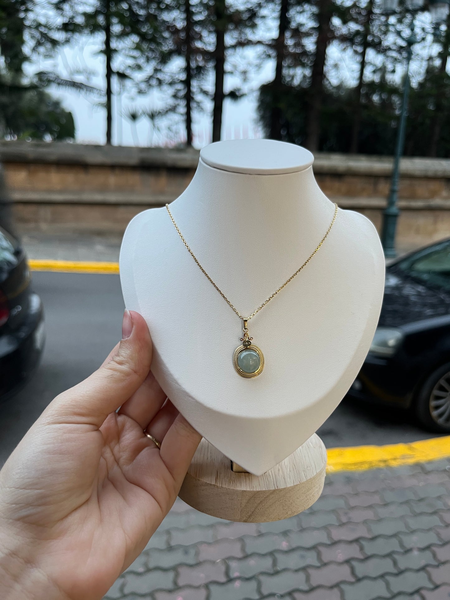 Collier Médaillon Royal – Élégance Intemporelle 👑