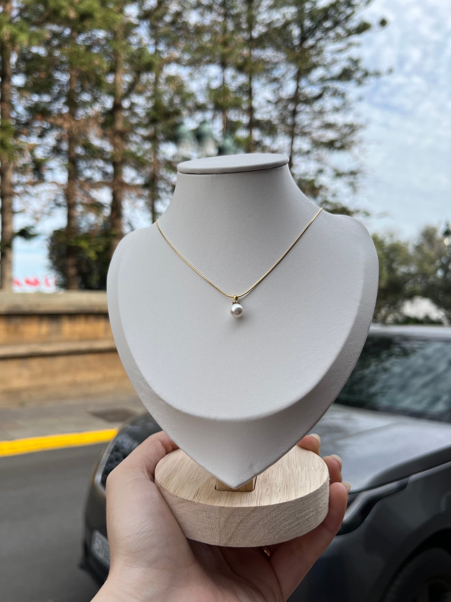 Collier Perle Élégance – Doré